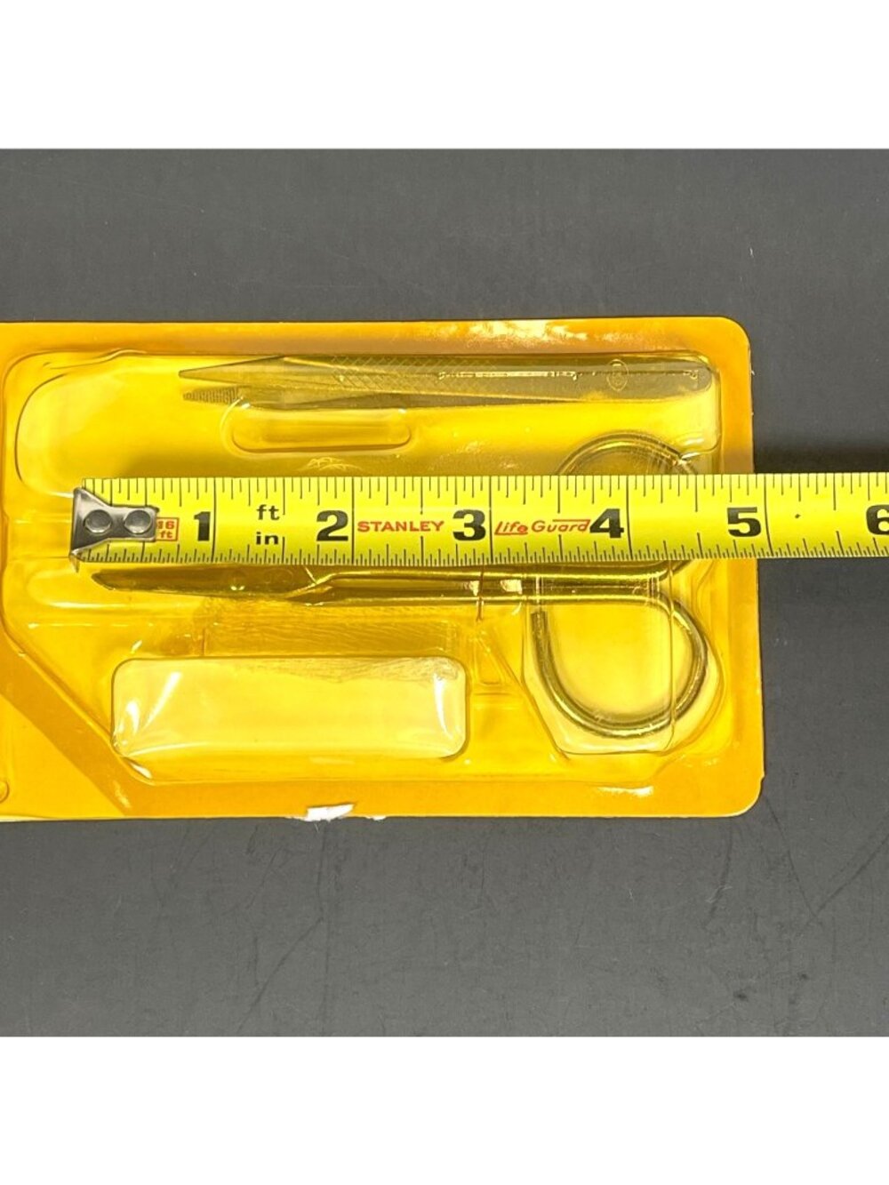 Vintage Suture Removal Sterile Tray Medical Tools Littauer Scissor Metal Forceps - Picture 6 of 9